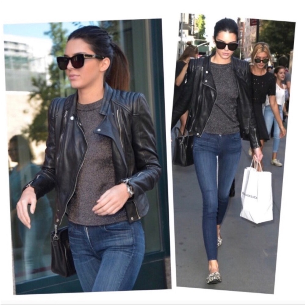 Zara leather jacket